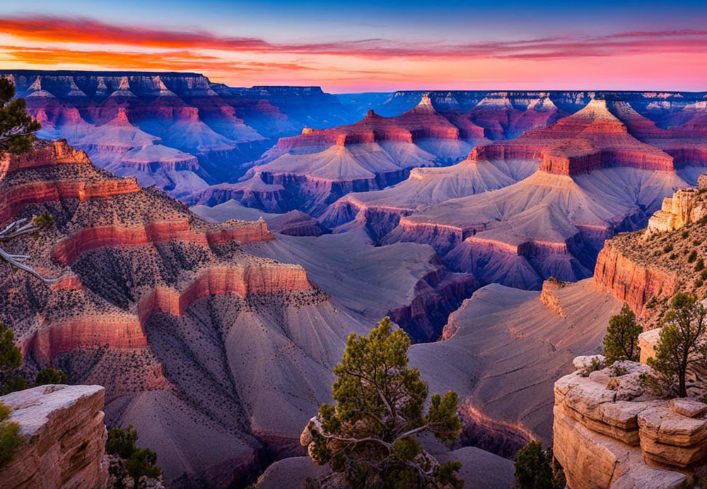 Majestic sight at Moran Point, Grand Canyon